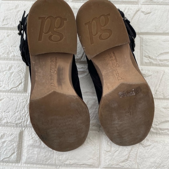 PAUL Green Munchen Suede women’s ankle buckle boots Size 10 - Picture 5 of 9